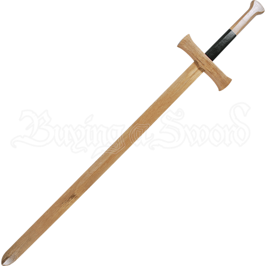 Barbarian Greatsword Wooden Medieval Replica Battle Worn LARP Weapon Cosplay 