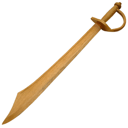 Large Wooden Pirate Sword