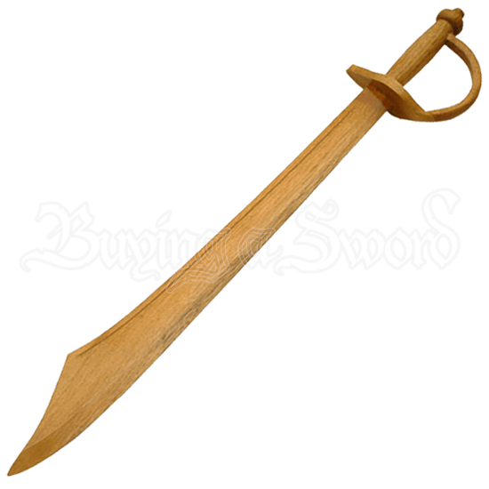 Large Wooden Pirate Sword