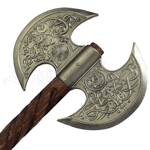 Double Headed Ceremonial Axe by Marto MA8651S by Medieval Swords
