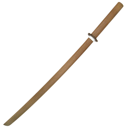 Natural Red Oak Daito Sword