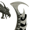 Curled Dragon Ring Blade