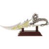 Yellow Fire-Breathing Dragon Dagger
