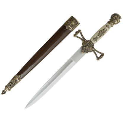 Brass Knight Dagger
