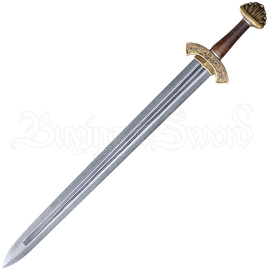 Carved Hilt Viking LARP Sword