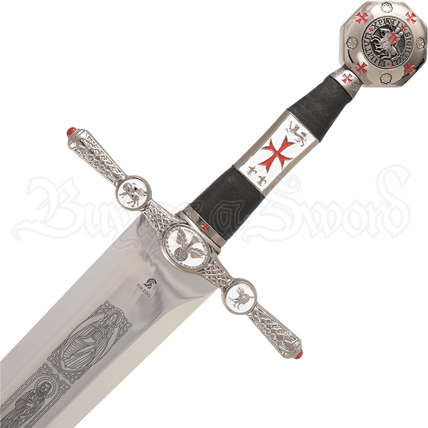Silver Knights of Heaven Sword SG279 by Medieval Swords, Functional