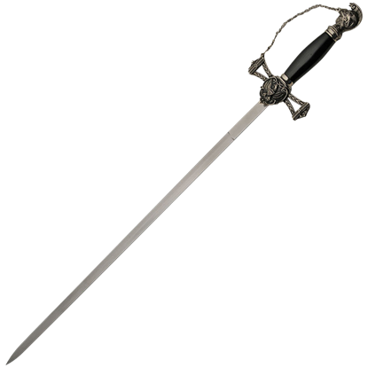 Saint John Silver Crusader Sword