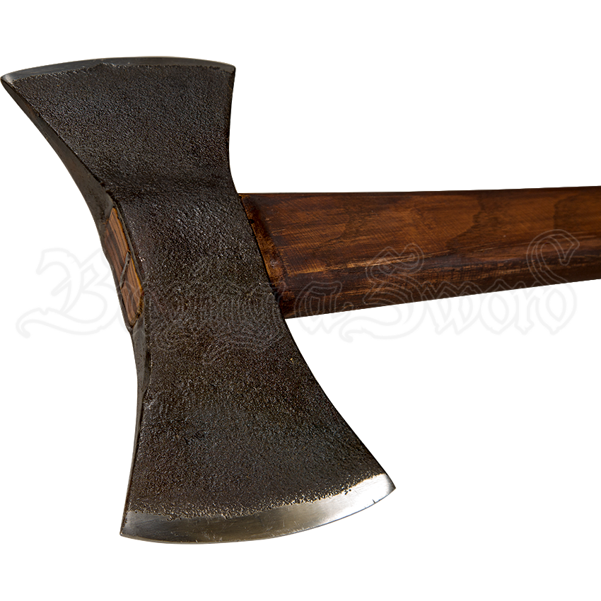Rudger Double Headed Axe MY100783 by Medieval Swords, Functional