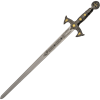 Silver and Gold Knights Templar Sword