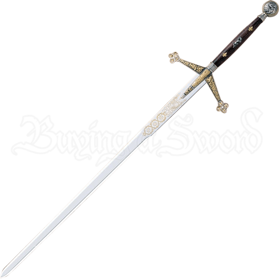 Silver And Gold Claymore