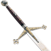 Silver And Gold Claymore
