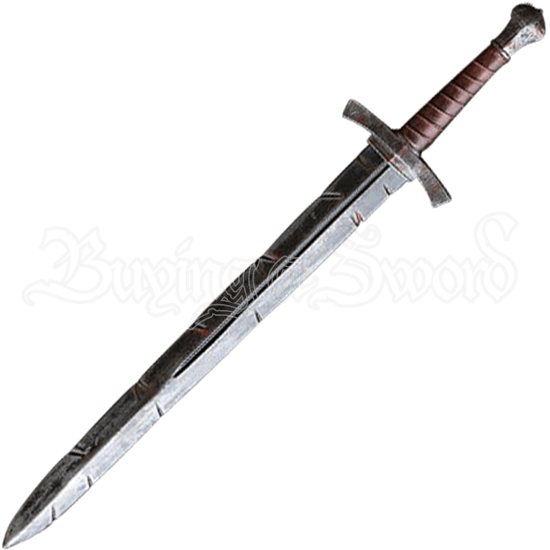 Battleworn Footman LARP Sword