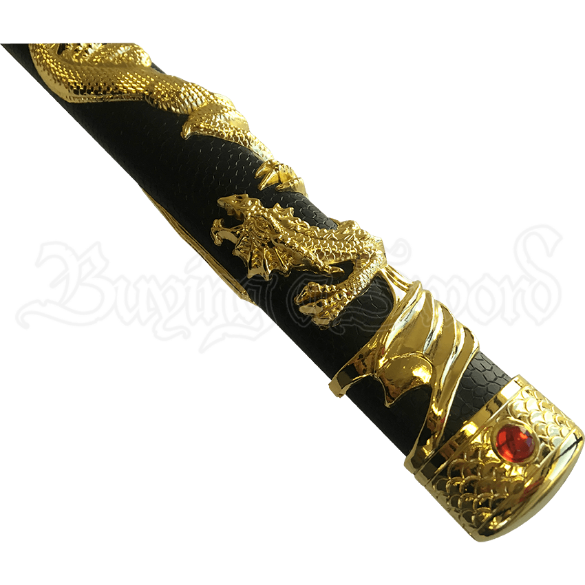 Dragon in Flight Katana MCTR039BGD by Medieval Swords, Functional