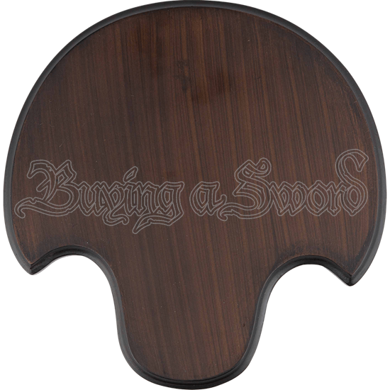 Rounded Medieval Sword Plaque
