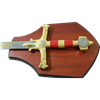 Red and Gold King Solomon Sword
