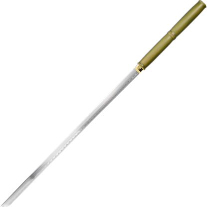 Brown Bamboo Shirasaya Sword