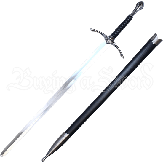Black Hilt Chivalry Sword