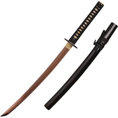 Rose Gold Blade Samurai Wakizashi