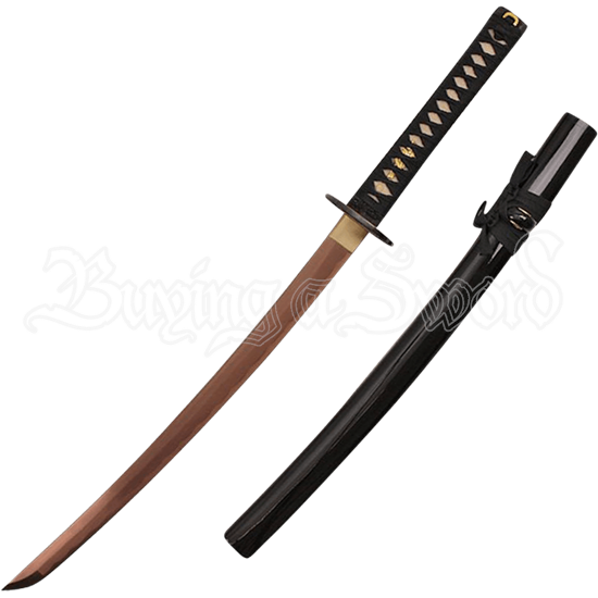 Rose Gold Blade Samurai Wakizashi Np F 586 Rg M By Medieval Swords Functional Swords Medieval Weapons Larp Weapons And Replica Swords By Buying A Sword