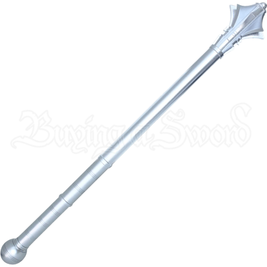 Silver Medieval Mace Dagger
