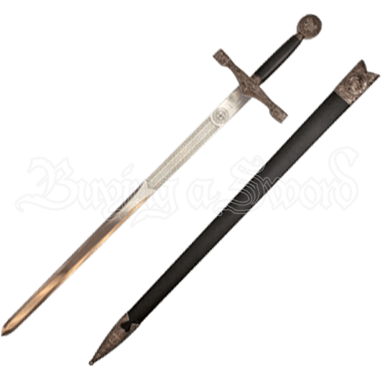 Silver Dragon Excalibur Short Sword