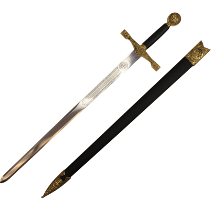 Gold Dragon Excalibur Sword