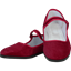 Burgundy Velvet Lady Jane Shoes