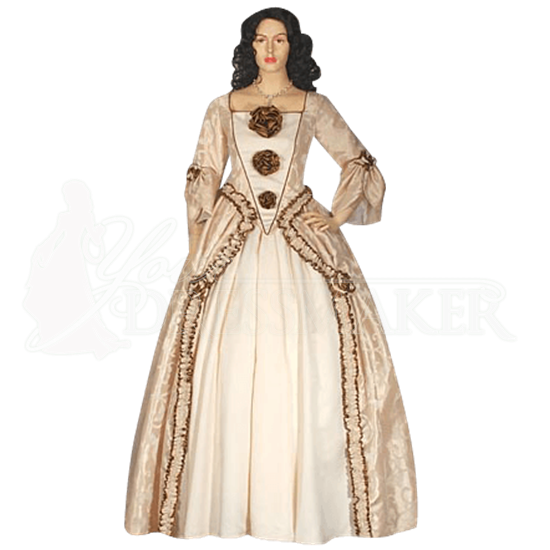 Formal Renaissance Gown - MCI-118 by Medieval and Renaissance Clothing ...