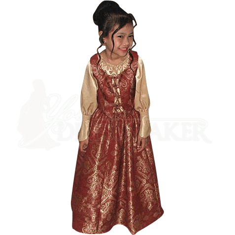 Childs Princess Dress - MCI-155 by Medieval and Renaissance Clothing ...