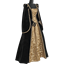 Courtly Renaissance Dress - Black and Gold