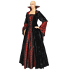 Countess Dracula Dress - Black and Red