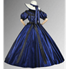Dark Blue Civil War Dress