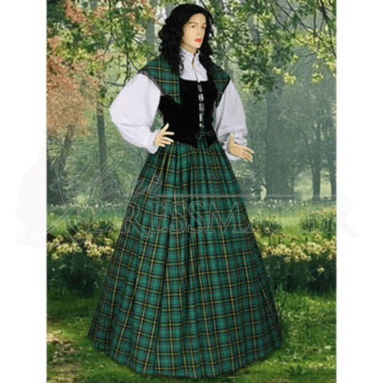 Traditional Scottish Tartan Ensemble - MCI-226 by Medieval and ...