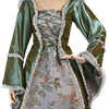 Lace Up Bodice Medieval Gown