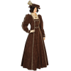 Antique Velvet Renaissance Dress