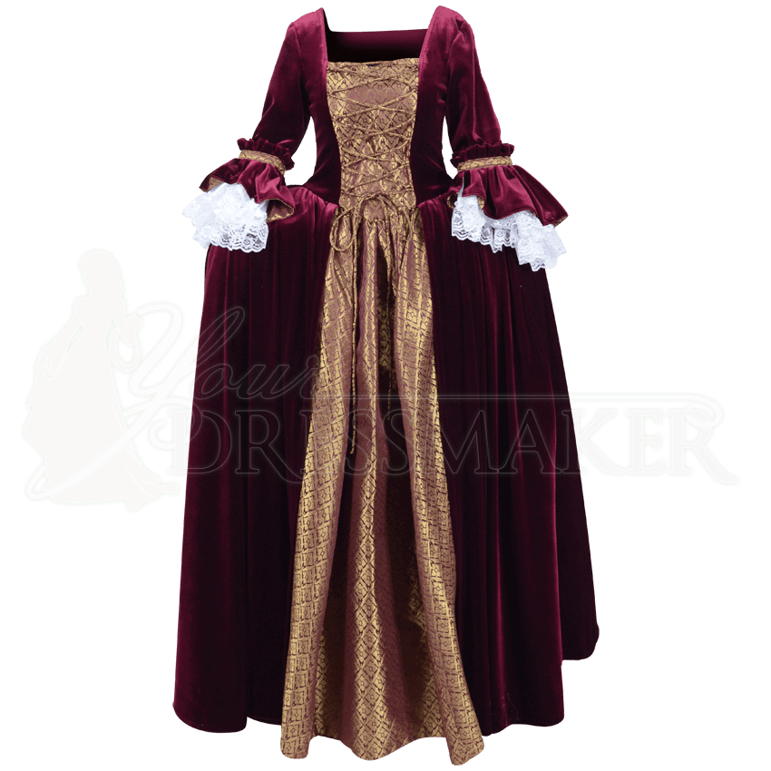 Elegant Renaissance Dress - MCI-512 by Medieval and Renaissance ...