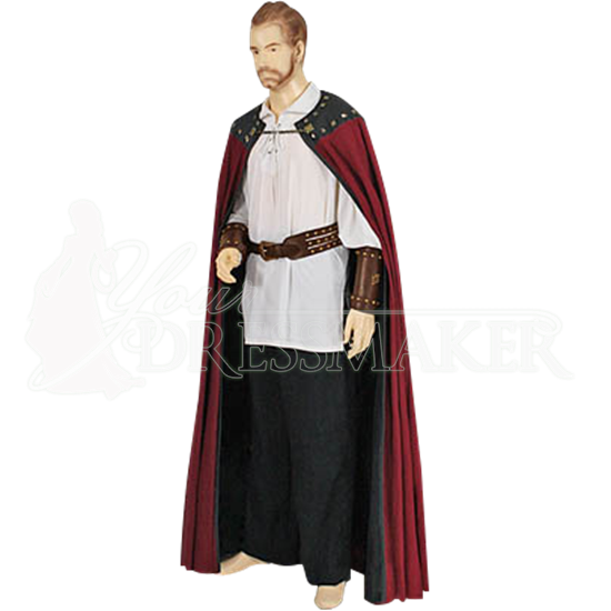 Civic zebra Vaccinere Knight's Riding Cape - MCI-246 by Medieval and Renaissance Clothing,  Handmade Clothing and Custom Medieval Clothing by Your Dressmaker