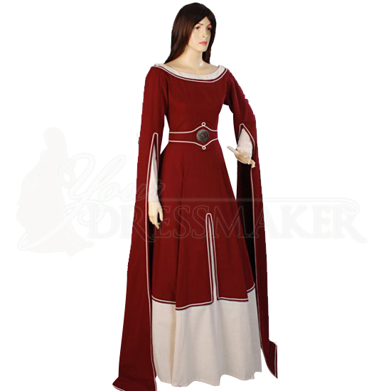 Draped Sleeve Medieval Dress - MCI-346 by Medieval and Renaissance ...