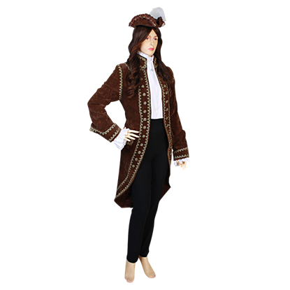 Womens Open Baroque Jacket