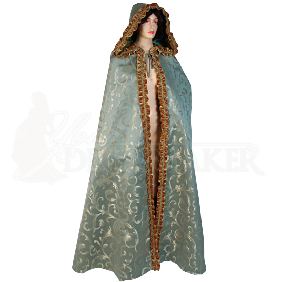Womens Hooded Renaissance Cloak - MCI-354 by Medieval and Renaissance Clothing, Handmade
