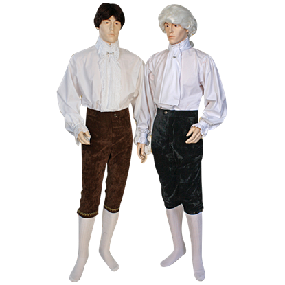 Mens Velvet Renaissance Pants
