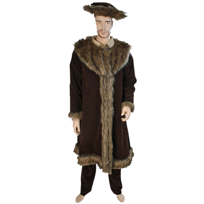 Woodsman Fur Trimmed Coat