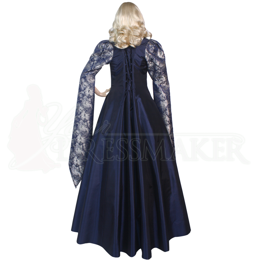 Royal Blue Renaissance Dress MCI437 by Medieval and Renaissance