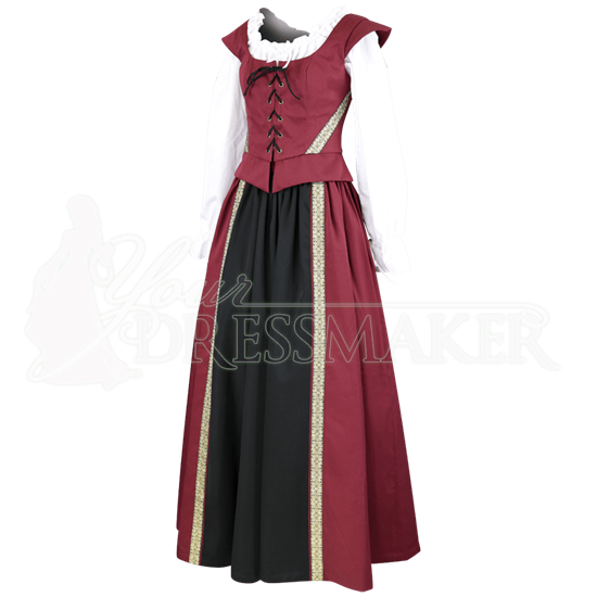 Celtic Maiden Skirt and Bodice Ensemble - MCI-511 by Medieval and ...