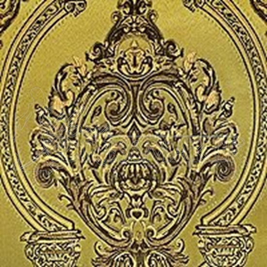 Brocade Fabric No 7 Swatch - Gold (18)