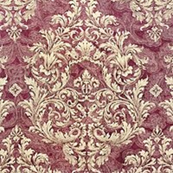 Brocade Fabric No 8 Swatch - Purple (19)