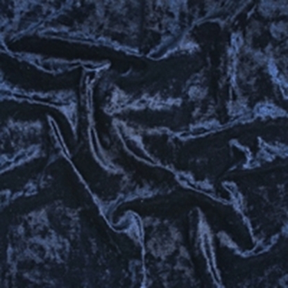 Crushed Velvet Swatch - Dark Blue (08)