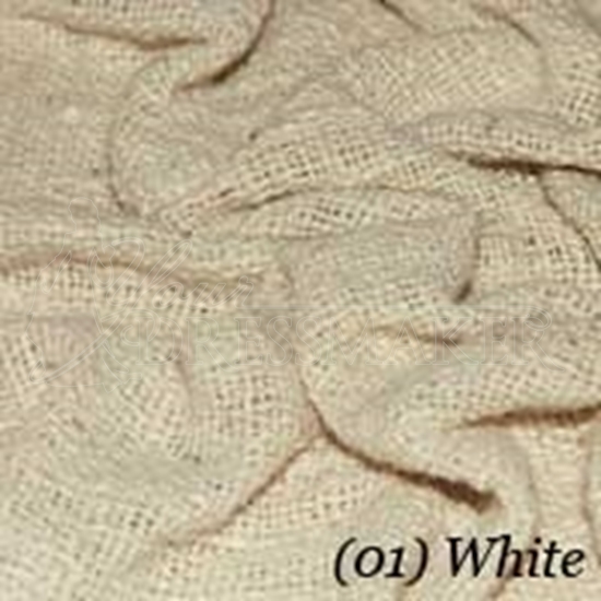 Woven Cotton Swatch - Natural White (01)