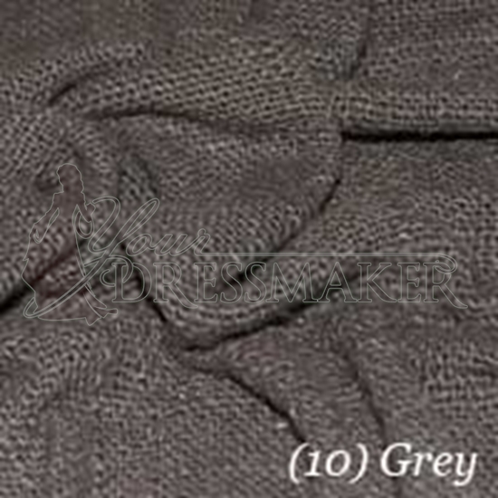 Woven Cotton Swatch - Grey (10)
