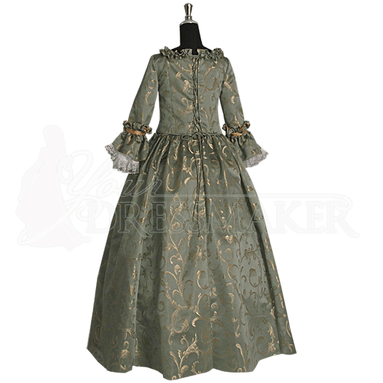 Baroque Renaissance Gown - Custom - MCI-104-C by Medieval and ...